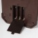 LED figure "Christmas tree market" 20 × 14 × 12 cm, polystone, AAX3 batteries (not in the kit), USB, glow warm white