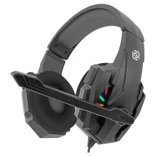 Наушники с микрофоном Оклик HS-L355G черный 1.8м мониторные оголовье (1939807)