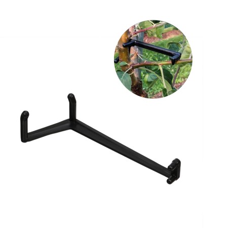 Branch holder, h = 9 cm, support for trees, black, Greengo