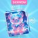 Notebook Gift Book on the crest 80l, line, color block, PVC cover 3D Bear (10x10.5cm) 10539