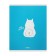 Notebook of 48 sheets in Calligrata's “It is good to be a dog”, cover coated cardboard, offset block, mix