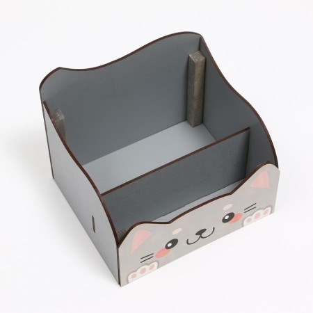 Organizer for stationery "cat" 176 x 150 x 140 mm-2