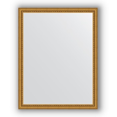 Mirror in the baguette frame - gold beads 46 mm, 72 x 92 cm, evoForm