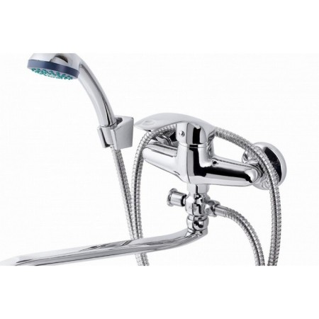 FAUZT FZS-614-125 bath mixer, single-leaf, pour 340 mm, watering can, chrome-1