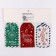 A set of decorative nameplate "Time of Magic", 17x15 cm, New Year