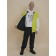 Vest for girls, height 128 cm, lime color