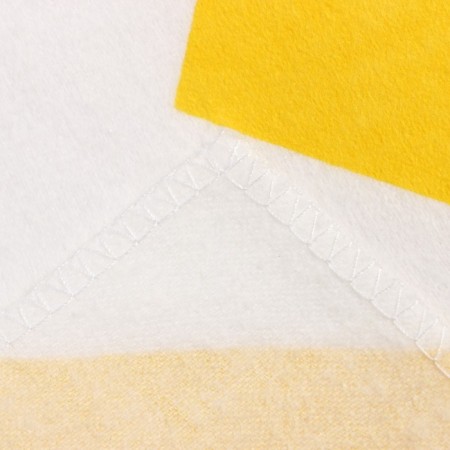 Flanelic zigzag diamond, size 75x120 cm, yellow, 170 g/m, cotton 100%-3
