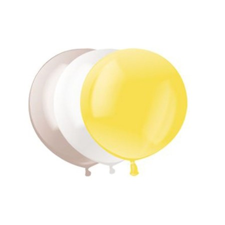 Latex ball 14 ", metal, set 100 pcs., Mix color-2