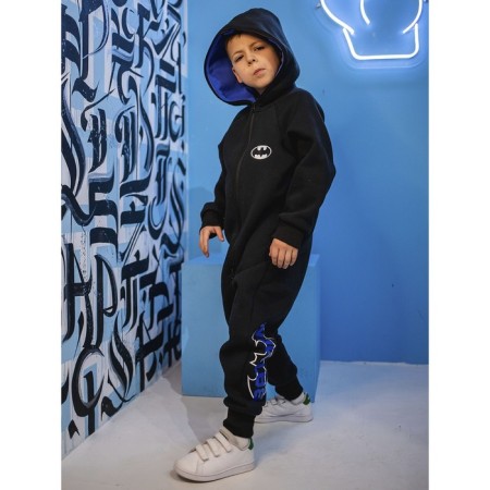 Smith overalls, height 122 cm, black color, blue-1