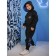 Smith overalls, height 122 cm, black color, blue
