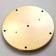 The base for the lamp "Circle-5" copper 29.5x29.5x2.5cm