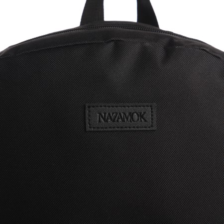 School textile backpack with a lobe of a sling, 38x29x11 cm, black-5