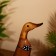 Souvenir "Duck in a swimsuit" wood 25 cm