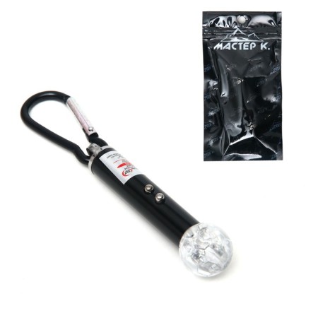Laser pointer, with carbine, 2 LED, 4 modes, 8.5 x 2 cm, black-5
