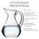Mountain quartz, natural stone for water purification, 400 g