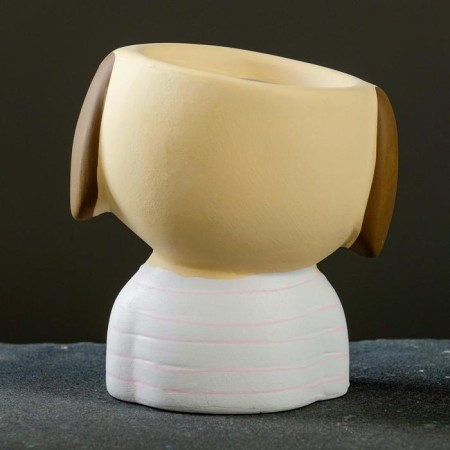 Pot "Cute dog" Lilac, 6x11cm-3