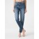 Women's jeans with a high landing CONTE Elegant Relaxed Mom, size M, color Bleach Stone