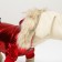 The jumpsuit "Girl" with a weight, size 10 (DS 25 cm, OG 34 cm, Osh 24 cm), red