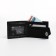 Male purse for magnet, department for bills, for maps, for coins, black color