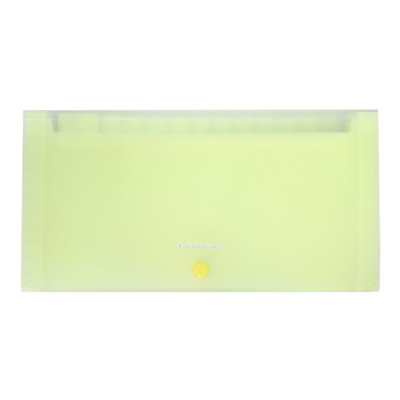 A4 cartridge folder on the 13 departments button, Erichkrause, Matt Neon, transparent plastic, mix-5