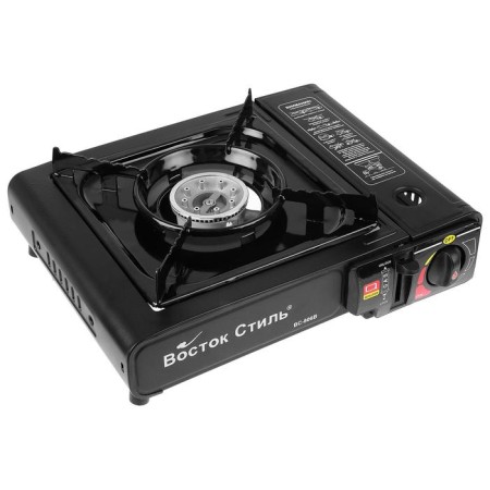 Portable gas stove, with adapter-4