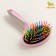 Pucupors are plastic soft with wavy teeth, medium, 9.5 x 16.5 cm, pink