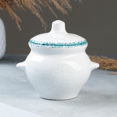 Ceramic pot for baking No. 5 with handles, 0.5l / 10x10.5cm, Varadero