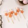 Swap eggs Orange flower, set 6 pcs.