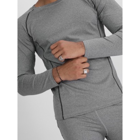 Male thermal underwear, size 48-50, light-gray color-1