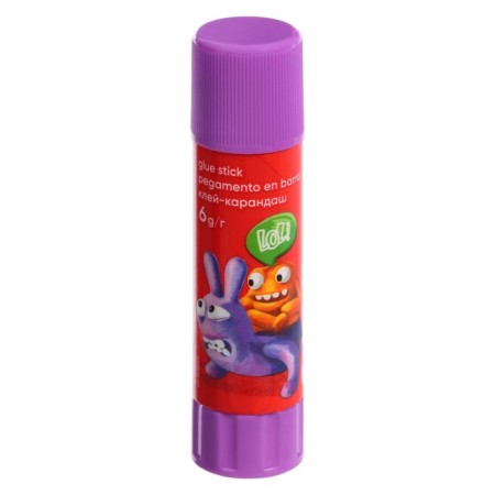Glue-pencil 6g Erichkrause EasyStick "Jolly Friends" PVP, economical consumption, mix-2