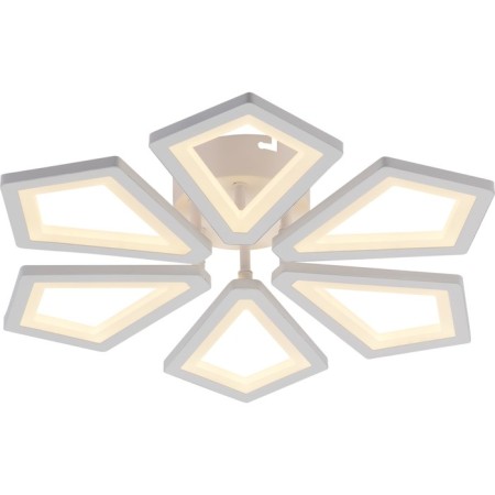 Ceiling light ESCADA, 10284/6LED. 1x65W, LED, 6040LM, 3000/4000/6500K, 470x470x85 mm, white color-2