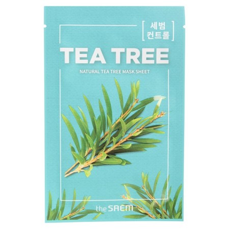 Facial face mask The Saem Natural Mask Sheet Tea Tree, 21 ml