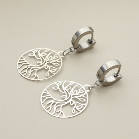 Earrings "The most beautiful", 4 x 1.5 cm-3