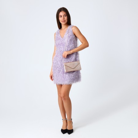 Female bag on a magnet, pink color-6