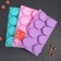 Baking uniform “Oystitsa”, silicone, 30 × 17 × 2.6 cm, 8 cells (7.2 × 6.2 cm, color mix