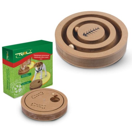 Developing Triol "2 in 1" for dogs and cats, d = 20 x 4 cm-3