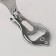 Kusachki-cannips are manicure, with a file, with an opener, 6 cm, packing 12 pcs, silver color