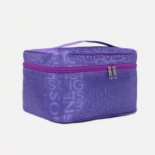 Lightning cosmetic bag, purple color