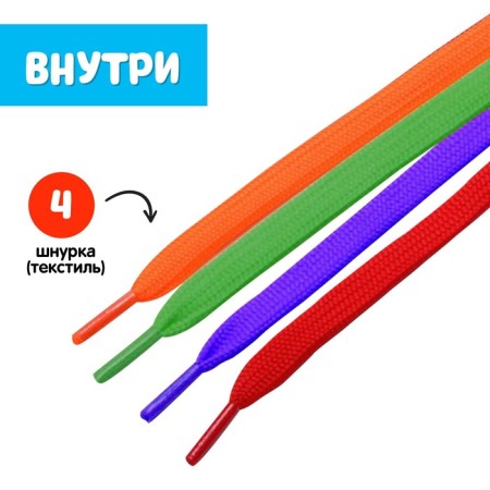 Lining in the bank "Funny Beads", 60 pcs, score, color, figures, according to the Montessori methodology-2