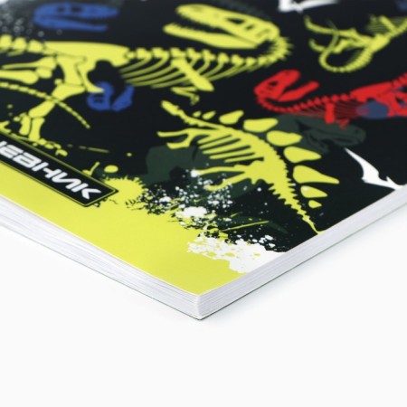 School diary 1-11 grade, in a soft cover, 40 l "September 1: Dinosaur skeletons"-1