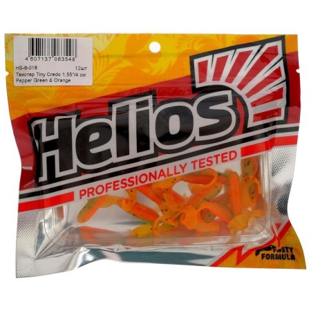 Helios Tiny Credo Pepper Green & Orange, 4 cm, 12 pcs. (HS-8-018)-1