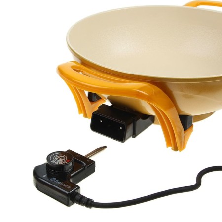 Electric pan Sakura SA-7707G, 1500 W, D = 32, depth 11 cm-4