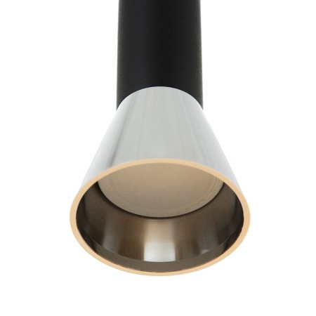 Claret suspension lamp GU10 35W black chrome 7x7x25.5-125.5cm-7