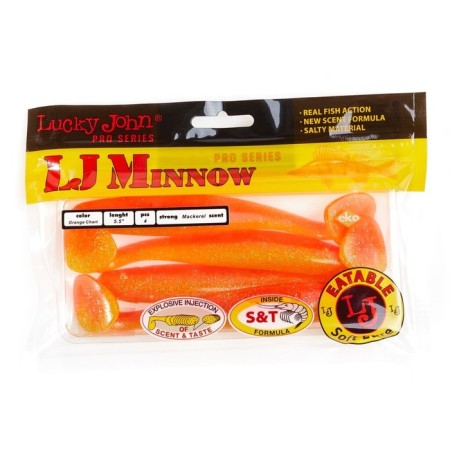 Vibro -highs edible LJ Pro Series Minnow 5.5in (13.90)/T26 4pcs.-2