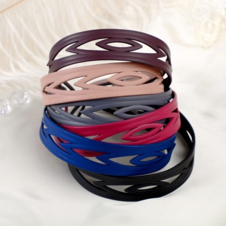 Hair cap "Matte glare" petals, 3 cm, mix-1