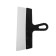 Facade scrap spatula, 300 mm, stainless steel, plastic handle