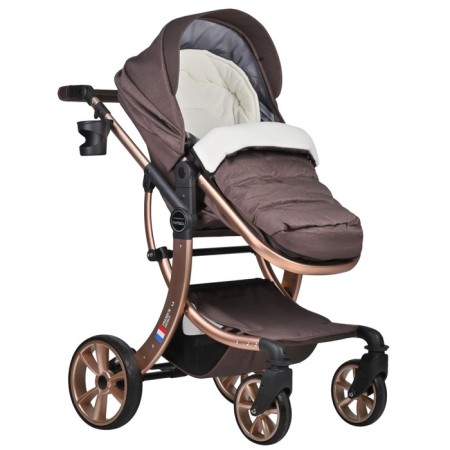 Stroller transformer Farfello Aimile Original, chocolate color-16