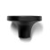 Handle button Cappio PK111, D = 38 mm, plastic, black color