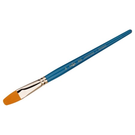 Brush Art Synthetics Gamma "Gallery", flatovalnaya No. 16, short handle 303016
