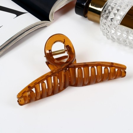 Hair crab "Militsa" loop, 10.5 cm, mix